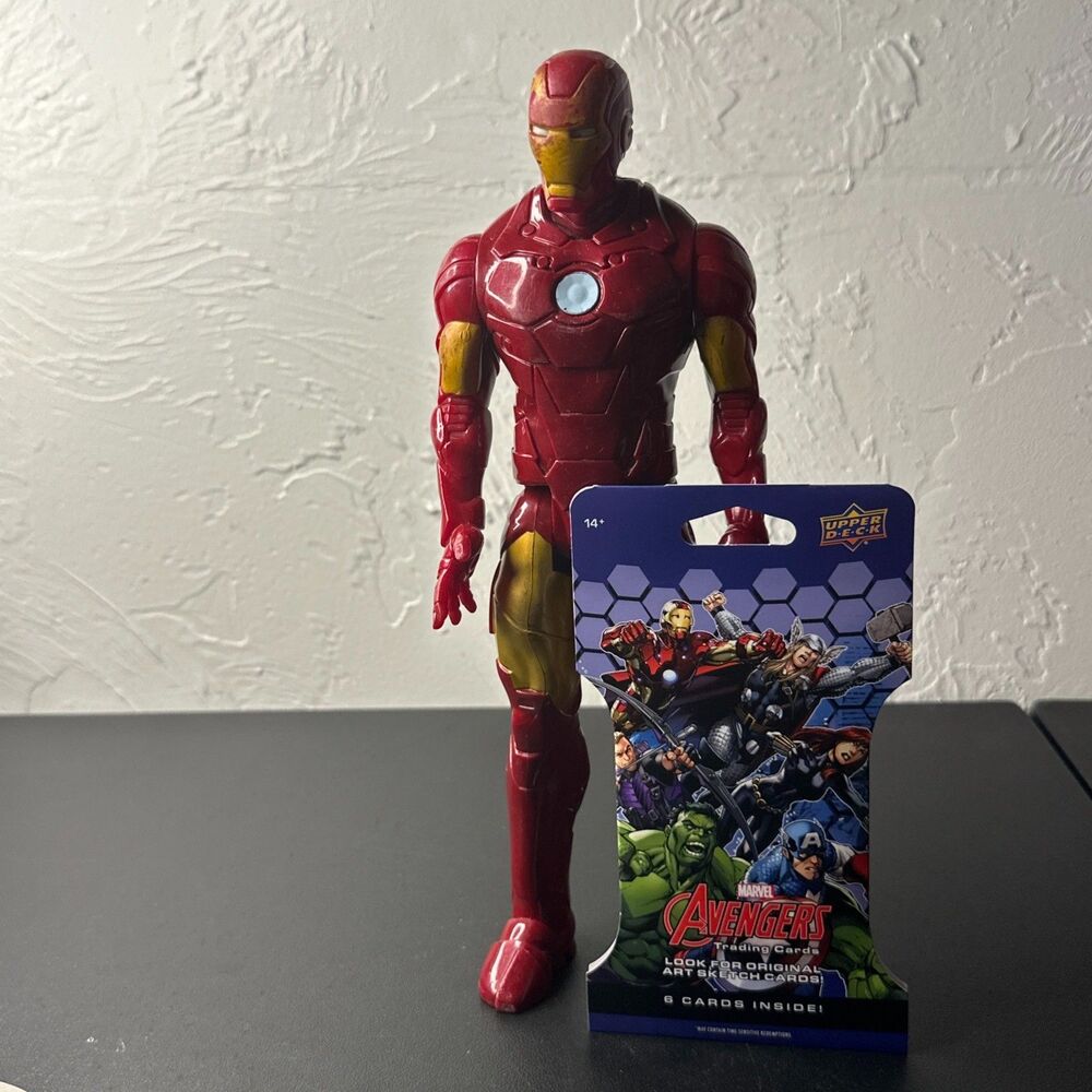 Hasbro Marvel Avengers Titan Hero Iron Man 12" Action Figure w/ Marvel Cards